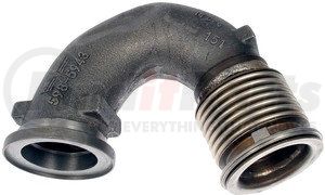 598-5943 by DORMAN - Exhaust Gas Recirculation Tube