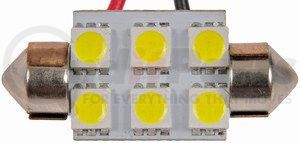 6461W-SMD by DORMAN - 38mm White 5050 SMD 6 LED Bulb