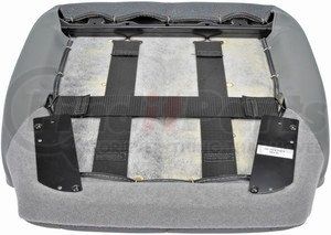 641-5104 by DORMAN - Seat Cushion Assembly - Dark Gray, 20" x 20" x 2.7 ", PVC/Fabric, Foam Padding