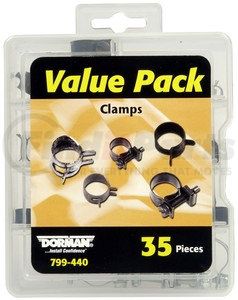 799-440 by DORMAN - Clamps Value Pack- 7 Sku's- 35 Pieces