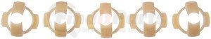 800-001 by DORMAN - 1/4 In. Fuel Line Retaining Clips