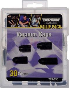 799-350 by DORMAN - Vacuum Caps Value Pack- 6 Sku's- 30 Pieces