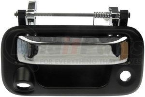 81077 by DORMAN - Tailgate Handle Chrome With Camera Hole
