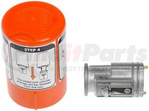 924-784 by DORMAN - Mechanical Key Relearn Ignition Lock Cylinder