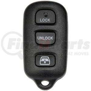 99138 by DORMAN - Keyless Entry Remote 4 Button