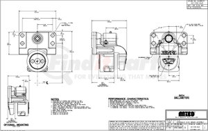 02-530-040 by MICO - Disc Brake Caliper - Hydraulic Oil Type, 2.37" Piston Diameter