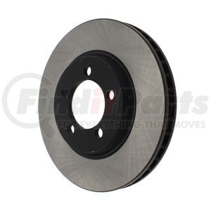 120.61059 by CENTRIC - Disc Brake Rotor - Front, Smooth, Vented
