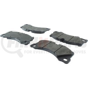 104.13490 by CENTRIC - Posi Quiet Semi-Metallic Brake Pads with Hardware