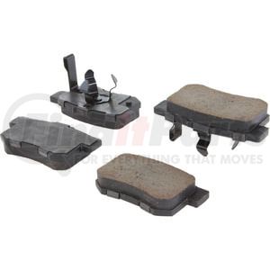 Centric 105.10860 Disc Brake Pad Set Posi Quiet Ceramic Brake Pads with Shims and Hardware