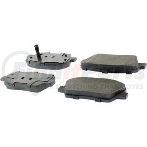 Centric 105.12840 Disc Brake Pad Set Posi Quiet Ceramic Brake Pads with Shims and Hardware