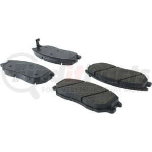 Centric 104.10130 Disc Brake Pad Set Posi Quiet Semi-Metallic Brake Pads with Hardware