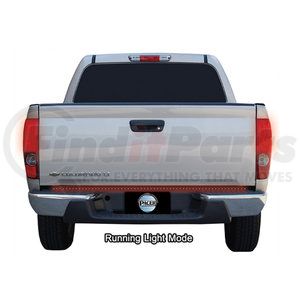 20-800 by PACER PERFORMANCE - Outback F4 4 Function Red LED Tailgate Bar 49"