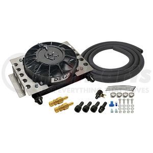 Derale Hyper-Cool Extreme Transmission Cooler with Fan -6AN - Driven Speed  Performance