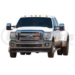 20-236 by PACER PERFORMANCE - LED Amber Hi-5 Cab Roof Light Kit, 99-16 Ford Style