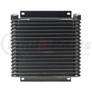 13614 by DERALE - 17 Row Series 9000 Plate & Fin Transmission Cooler Kit, 1/2" NPT