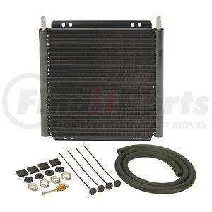 13504 by DERALE - 24 Row Series 8000 Plate & Fin Transmission Cooler Kit, 11/32"