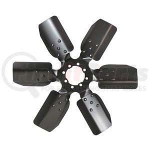 17117 by DERALE - 17" Standard Rotation Fan Clutch Fan, Black