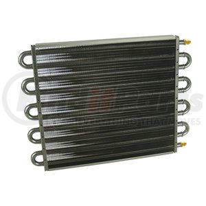 13315 by DERALE - 10 Pass 17" Series 7000 Copper/Aluminum Transmission Cooler, -6AN