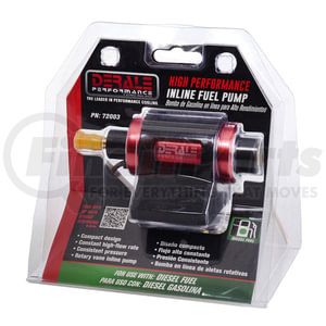 72003 by DERALE - High Performance Inline Fuel Pump