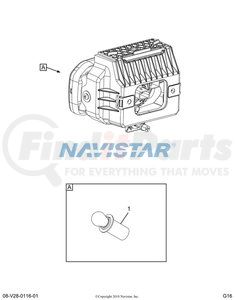 2516752C1 by NAVISTAR - BUCKET,BULB,12V 2