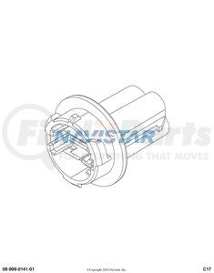 1686738C1 by NAVISTAR - INTERNATIONAL SOCKET LAMP
