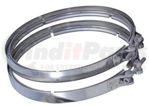 58831 by DINEX - Exhaust Clamp - Fits Cummins / Paccar / Volvo