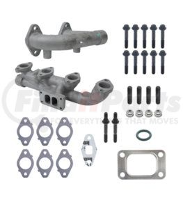 181023 by PAI - Exhaust Manifold Kit - Cummins 6B Application