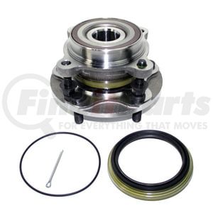 29594447 by DURA DRUMS AND ROTORS - Wheel Bearing and Hub Assembly - Front, for 08-19 Toyota Sequoia/07-17 Toyota Tundra