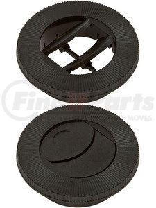 28-34141 by OMEGA ENVIRONMENTAL TECHNOLOGIES - Dashboard Air Vent - Louver 4 in Round Snap in with O Hose Adapter