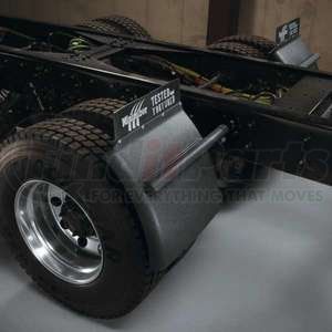 Minimizer 10001568 Fender MIN1400 Quarter Fender Kit Black with Post Mount