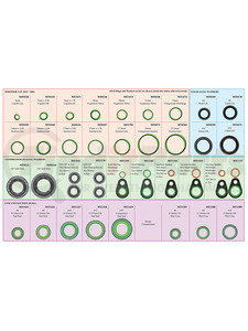 MT9661 by OMEGA ENVIRONMENTAL TECHNOLOGIES - A/C Compressor Sealing Washer Kit
