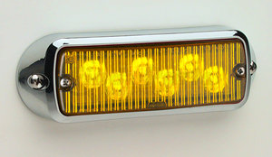 5TSMAC by WHELEN ENGINEERING CO. - Surface Mounting Adapter for TIR6 Super-LED, Chrome