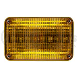 Whelen Engineering 60A02SAR Warning Light Head 600 Series Super-LED Lighthead without Flange, Requires LED Flasher, Amber