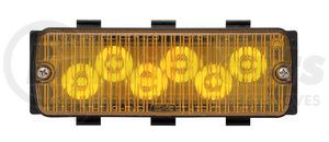 50A03ZAR by WHELEN ENGINEERING - Oval Super-LED® Warning (Horizontal, Amber)