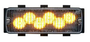 50A03ZCR by WHELEN ENGINEERING - 500 TIR/6 LED SYNC. AMB/CLR