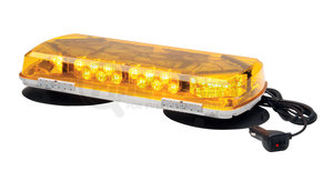 MC16VA by WHELEN ENGINEERING - Mini Century Lightbar 16" with Vacuum/Magnet Mt Kit (Amber)