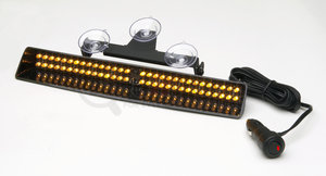 SMLLAA by WHELEN ENGINEERING - SLIM-MISER LED DASH LT AMB/AMB