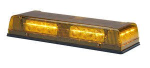 R1LPPA by WHELEN ENGINEERING - Mini Lightbar, CON3 Super-LED, Permanent (Amber)