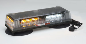 R1LPVA by WHELEN ENGINEERING - Mini Lightbar, CON3 Super-LED, Magnetic/suction (Amber)