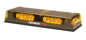 R2LPPA by WHELEN ENGINEERING - Mini Lightbar, Linear Super-LED, Permanent (Amber)