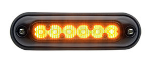 WIONSMA by WHELEN ENGINEERING - Ion Surface Mount Light, Wide-Angle, Amber
