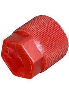 MT0067 by OMEGA ENVIRONMENTAL TECHNOLOGIES - A/C Service Valve Cap - 5 Pk, R134A Valve Cap - Red M10 x 1.25 High Side