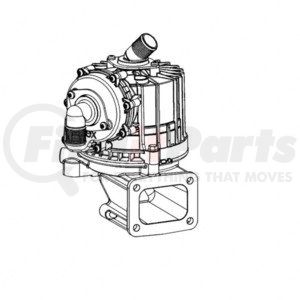 DDE-MDDC23539137 by DETROIT DIESEL - Engine Crankcase Breather