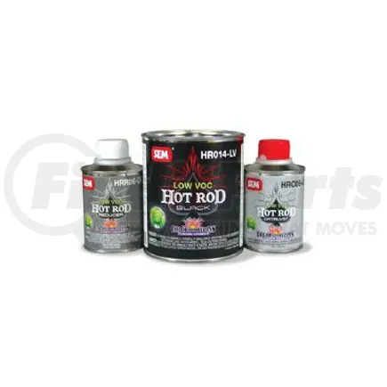 SEM-HR020-LV SEM PRODUCTS HOT ROD SILVER Flat Paint Kit