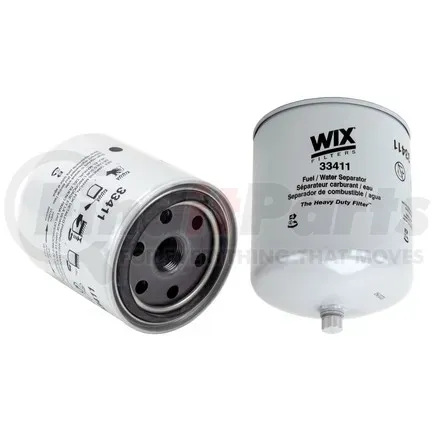 33611 Heavy Duty Spin On Fuel Water Separator Pack of 1 WIX Filters 