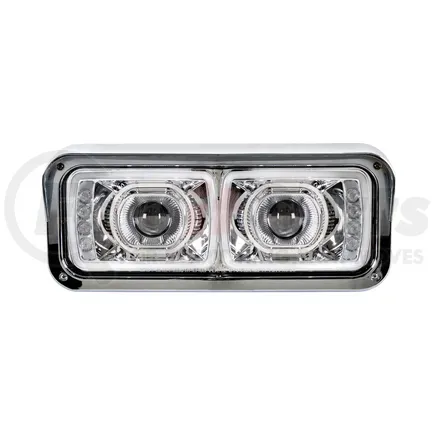 31155 by UNITED PACIFIC - Projection Headlight Assembly - RH, LED