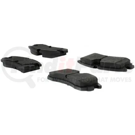 Centric 104.07540 Disc Brake Pad Set Posi Quiet Semi-Metallic Brake Pads with Hardware
