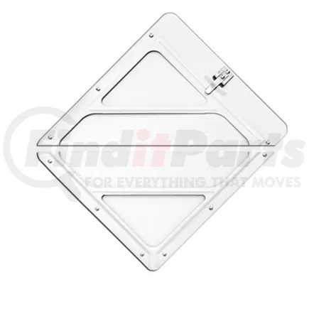 Split Brite Mill Labelmaster 80SMP/S97 Slidemaster Hazmat Placard Holder Split Brite Mill Labelmaster 80SMP/S97 Slidemaster Hazmat Placard Holder