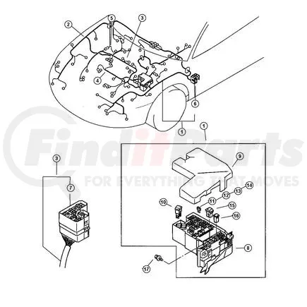 Genuine Chrysler MR588912 Electrical Chassis Wiring