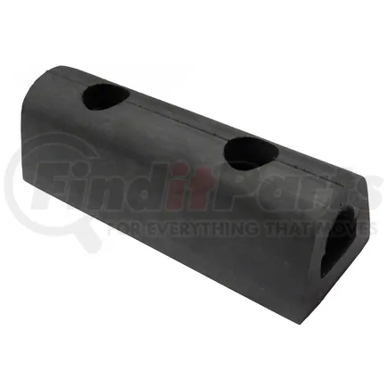 6in.L Model# D46 Buyers Products Extruded D-Shaped Rubber Bumper 